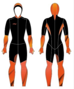 Edge Speedskating Suit, Orange